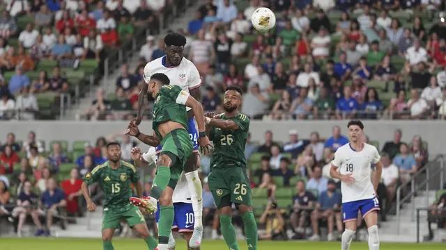 Amerika Serikat Taklukkan Arab Saudi, Melaju ke Piala Emas 2025