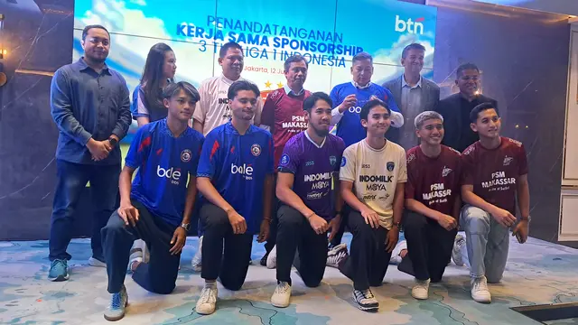 BTN Resmi Sponsori Arema, PSM, & Persita Liga 1