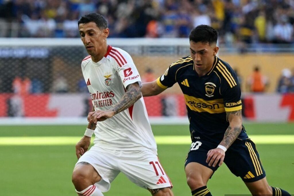 Drama Penalti! Boca Juniors Vs Benfica 2-2: Di Maria Bersinar