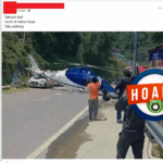 Foto Helikopter Jatuh Palu Hoaks? Fakta Sebenarnya Terungkap