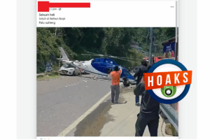 Foto Helikopter Jatuh Palu Hoaks? Fakta Sebenarnya Terungkap