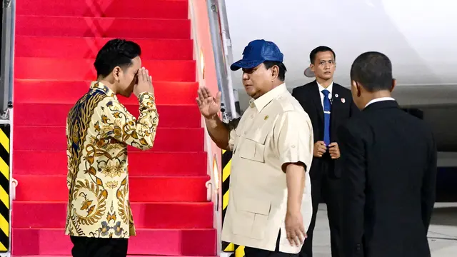 Gibran Rakabuming Raka: Momen Perpisahan Prabowo Subianto Menuju Singapura