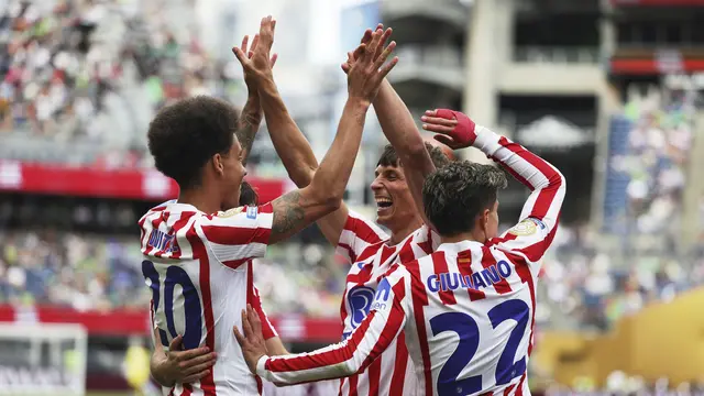 Gol Spektakuler Atletico Madrid: Tiru Strategi Arhan di Piala Dunia Klub 2025