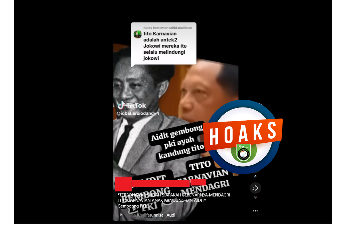 Hoaks Tito Karnavian Anak DN Aidit? Fakta Mengejutkan Terungkap
