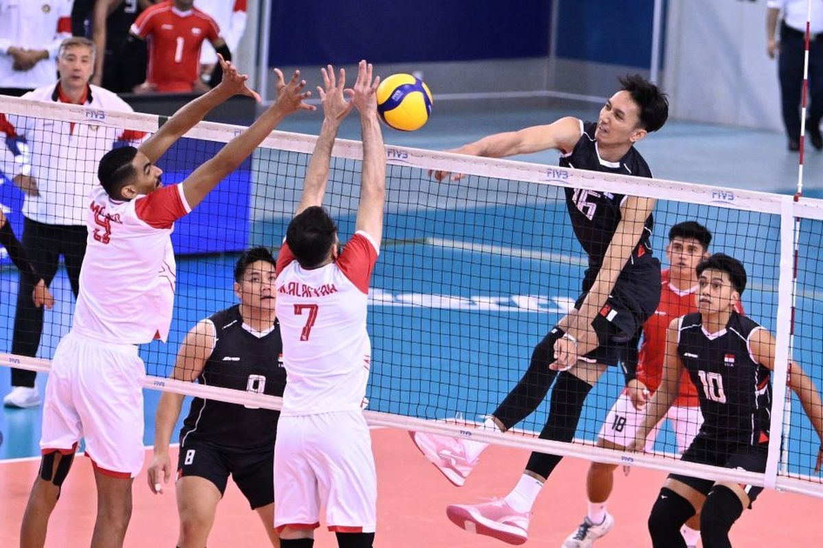 Indonesia vs Pakistan: Jadwal AVC Nations Cup 2025