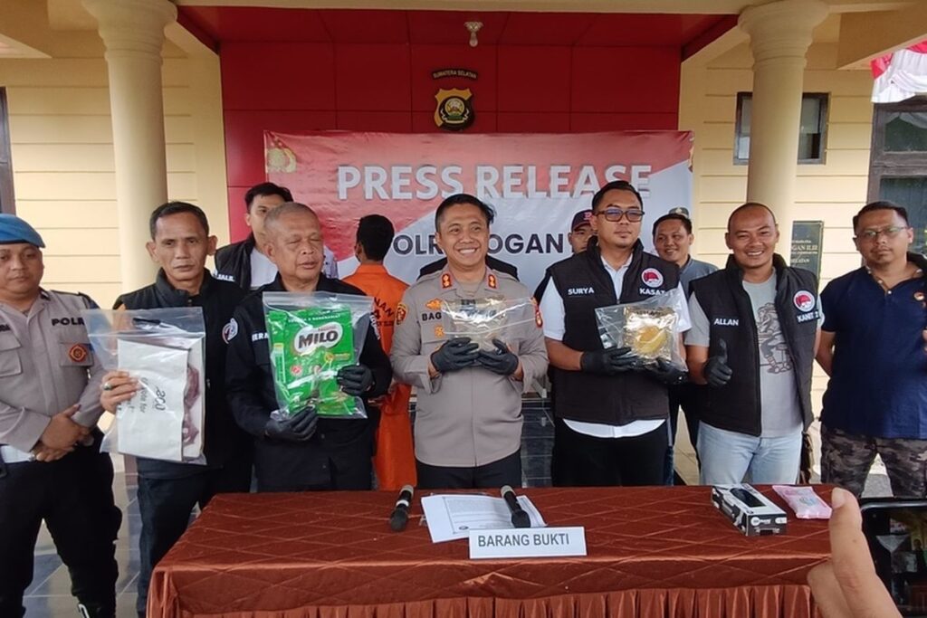 Jaringan Malaysia: Kurir 2 Kg Sabu Terciduk Dekat Unsri
