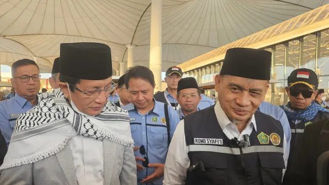 Menag & Wamenag Doakan Haji Indonesia Mabrur, Pulang Selamat