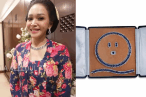 Rahasia Harga Fantastis Blue Sapphire Maia Estianty?