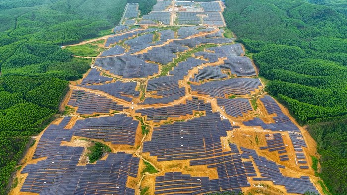 Singapura Bangun Pembangkit Surya Raksasa 50 MW di IKN