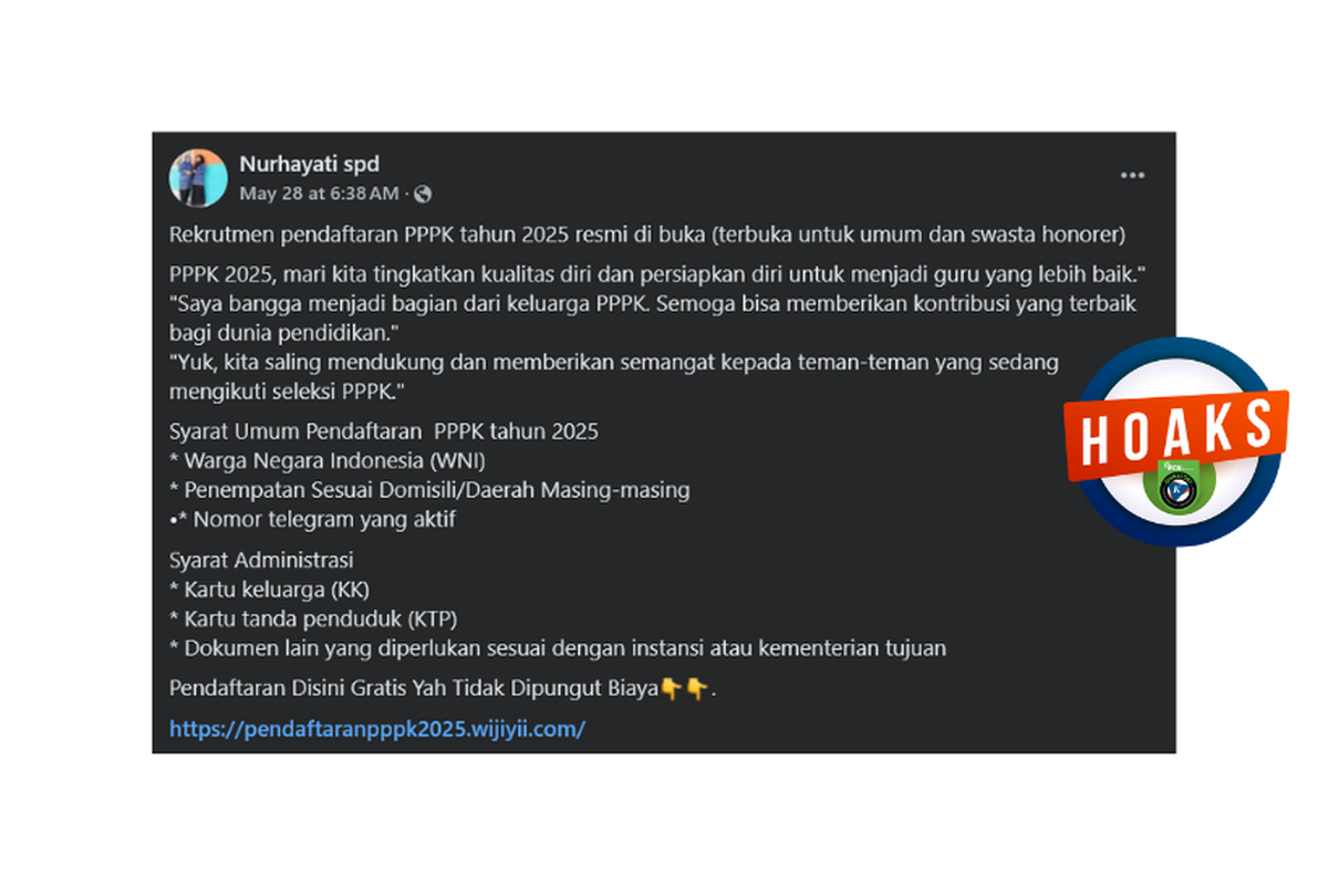 Waspada Hoaks! Cek Fakta Rekrutmen PPPK 2025 di Sini