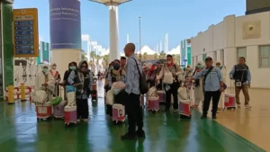 Waspada ISPA! Jemaah Haji Wajib Disiplin Pakai Masker